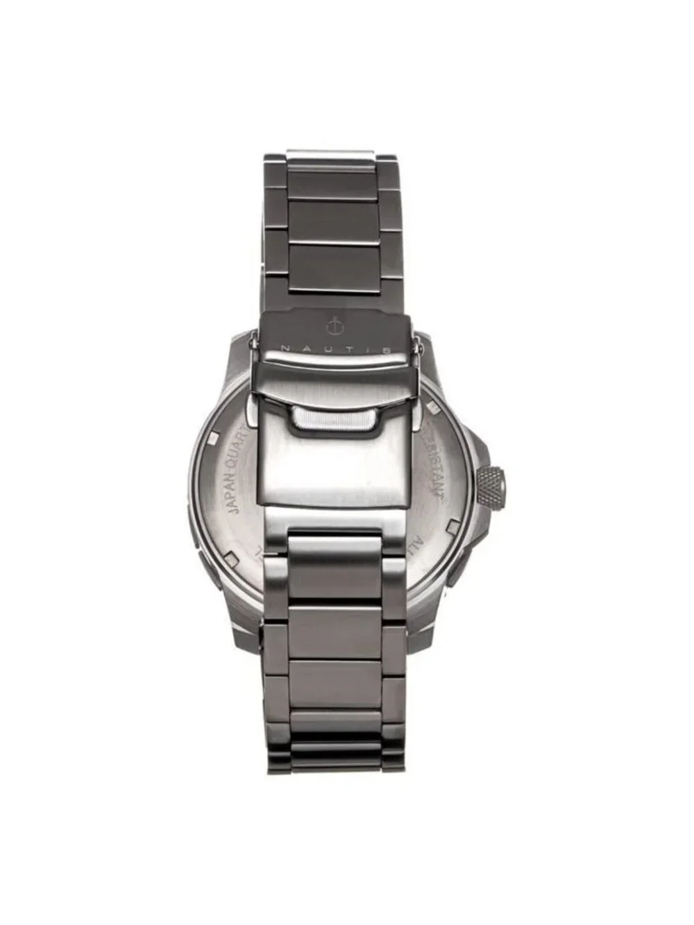 NWT Nautis Admiralty Pro 200 Quartz Black Dial Men's Watch